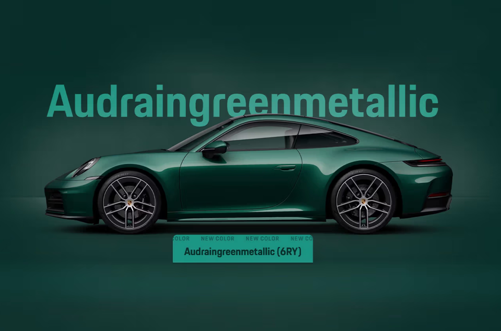 Porsche Unveils 11 New Paint-to-Sample Colors for 2024